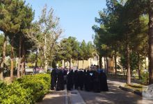 مراسم بزرگداشت شهداي مظلوم حمله تروريستي به حرم مطهر حضرت احمد بن موسي الكاظم شاهچراغ عليه السلام 
